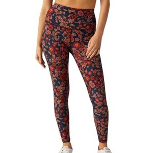 Beyond Yoga Spacedye Printed Caught In The Midi Yoga Leggings